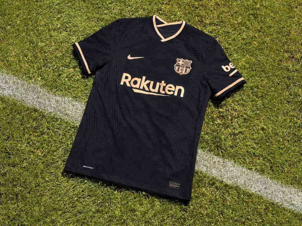 Nike Cho Ra Mắt Mẫu Áo Bóng Đá Sân Khách Của Clb Barcelona Mùa 2020/2021