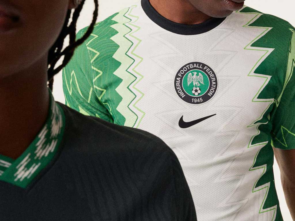 Nike Cong Bo Bo Do Bong Da Dep Mat Cua Nigeria 2020 San Nha Va San Khach | Áo Bóng Đá Sum Store