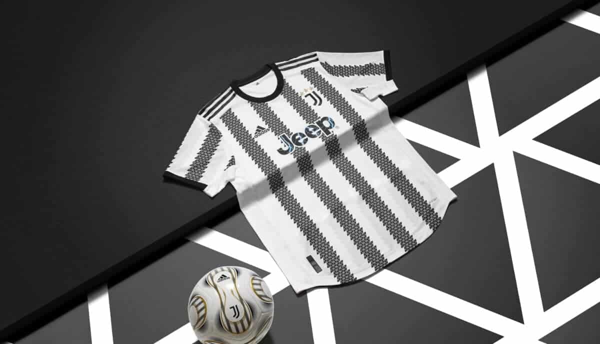 Adidas giới thiệu mẫu áo đá banh sân nhà Juventus mùa giải 2022 2023