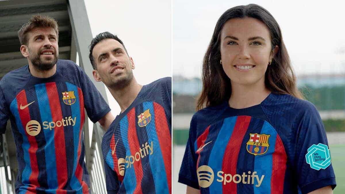 Nike phát hành bộ quần áo đá bóng sân nhà 2022 2023 của Barcelona