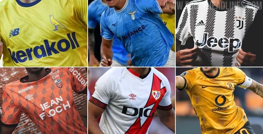 Top 10 bộ áo đấu bóng đá sân nhà đẹp nhất mùa giải 22-23