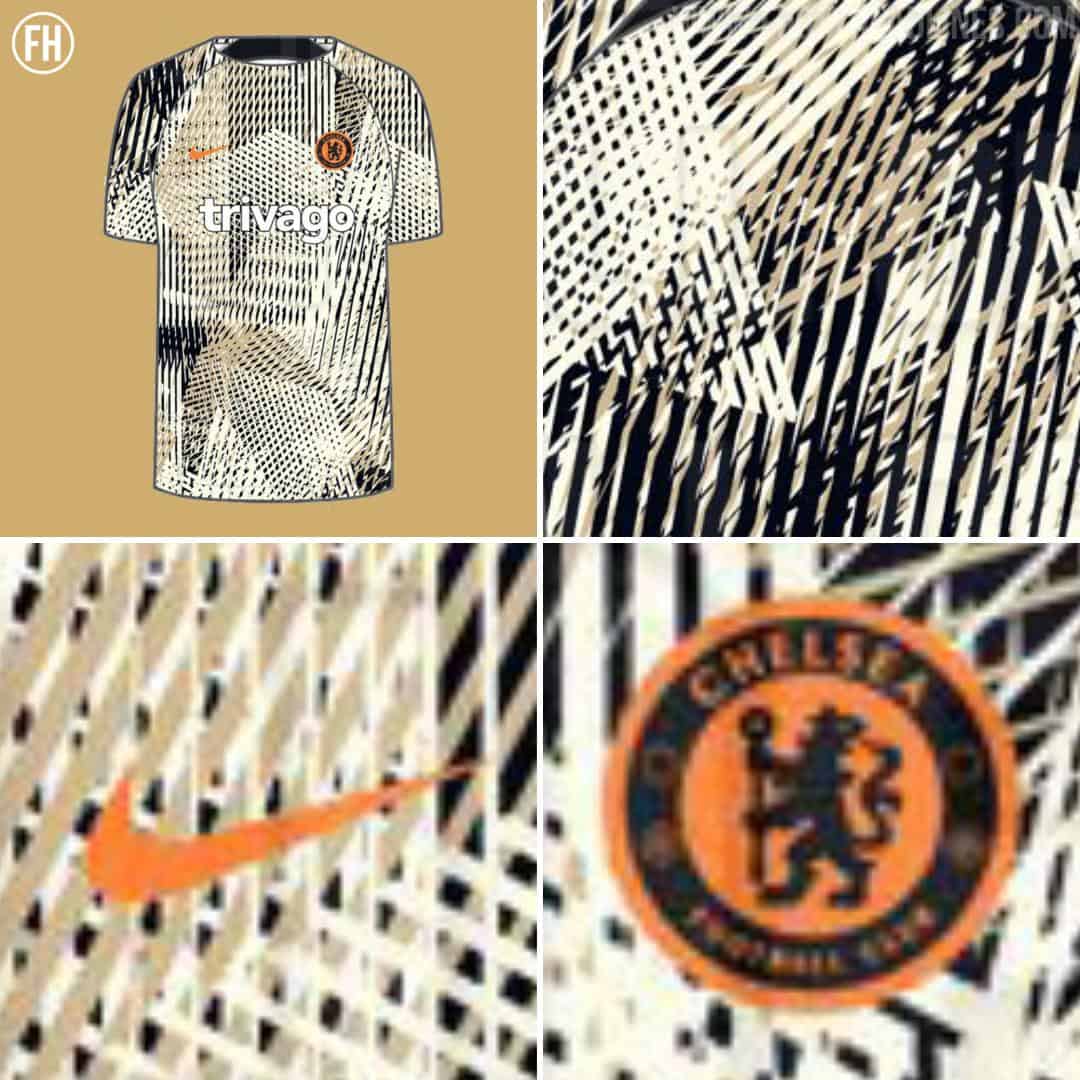 chelsea 22 23 ucl pre match jersey 4