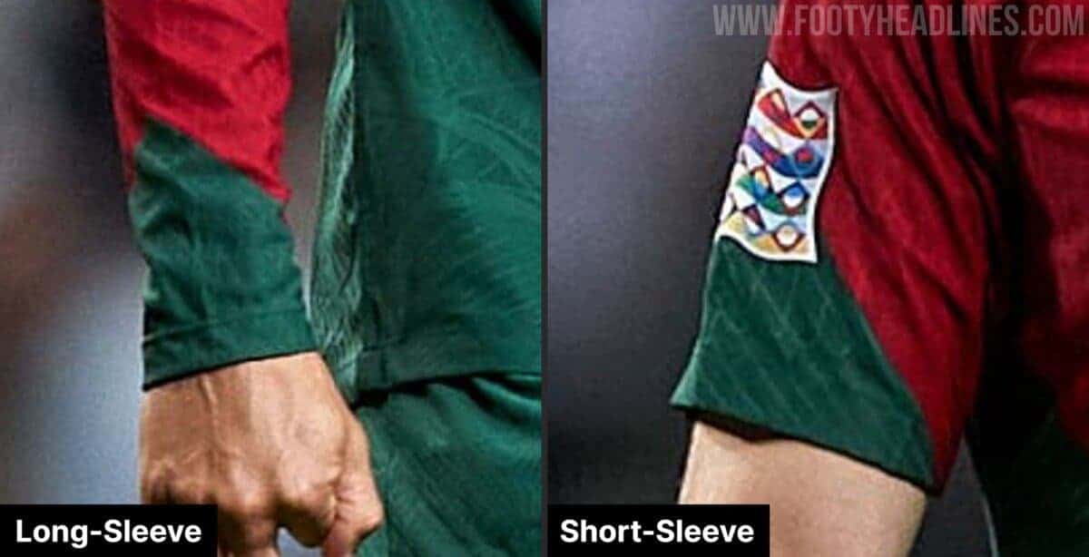 fifa forbid desired long sleeve portugal 2022 world cup home kit 3