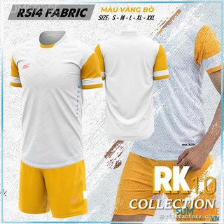 RIKI – Áo Đá Banh Không Logo Riki RK 1.0 Vàng