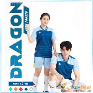 Just Play – Áo Bóng Đá Không Logo Dragon Bích