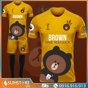 áo gấu brown