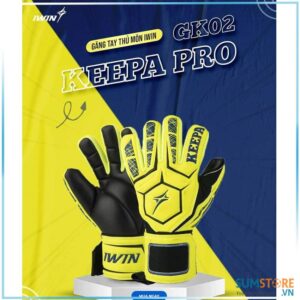 IWIN – Găng Tay Thủ Môn Keepa Pro GK02 – Vàng
