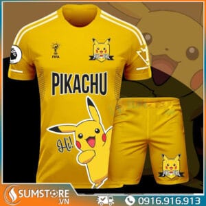 áo pikachu vàng
