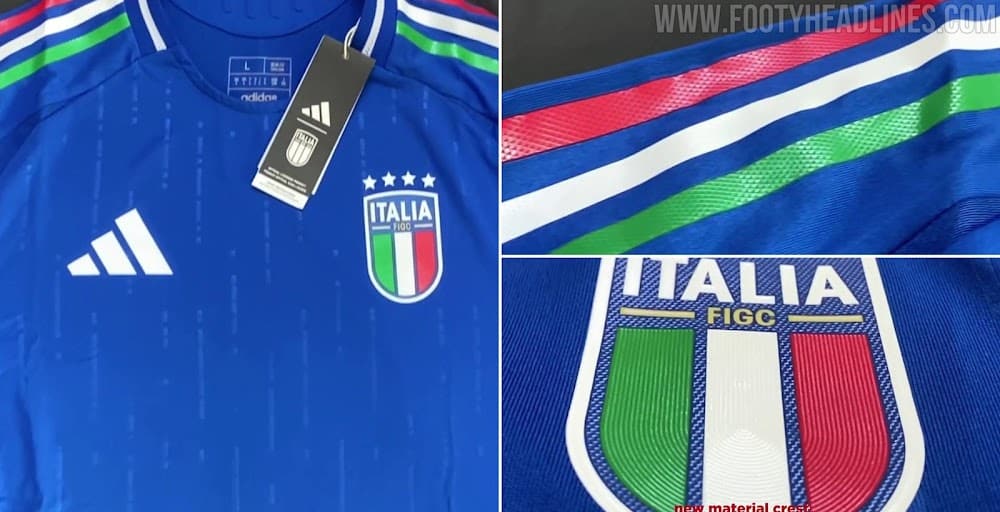 Adidas Italy Euro 2024 Home Kit