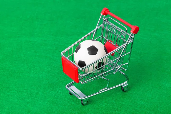 depositphotos 320632974 stock photo soccer ball in shopping cart